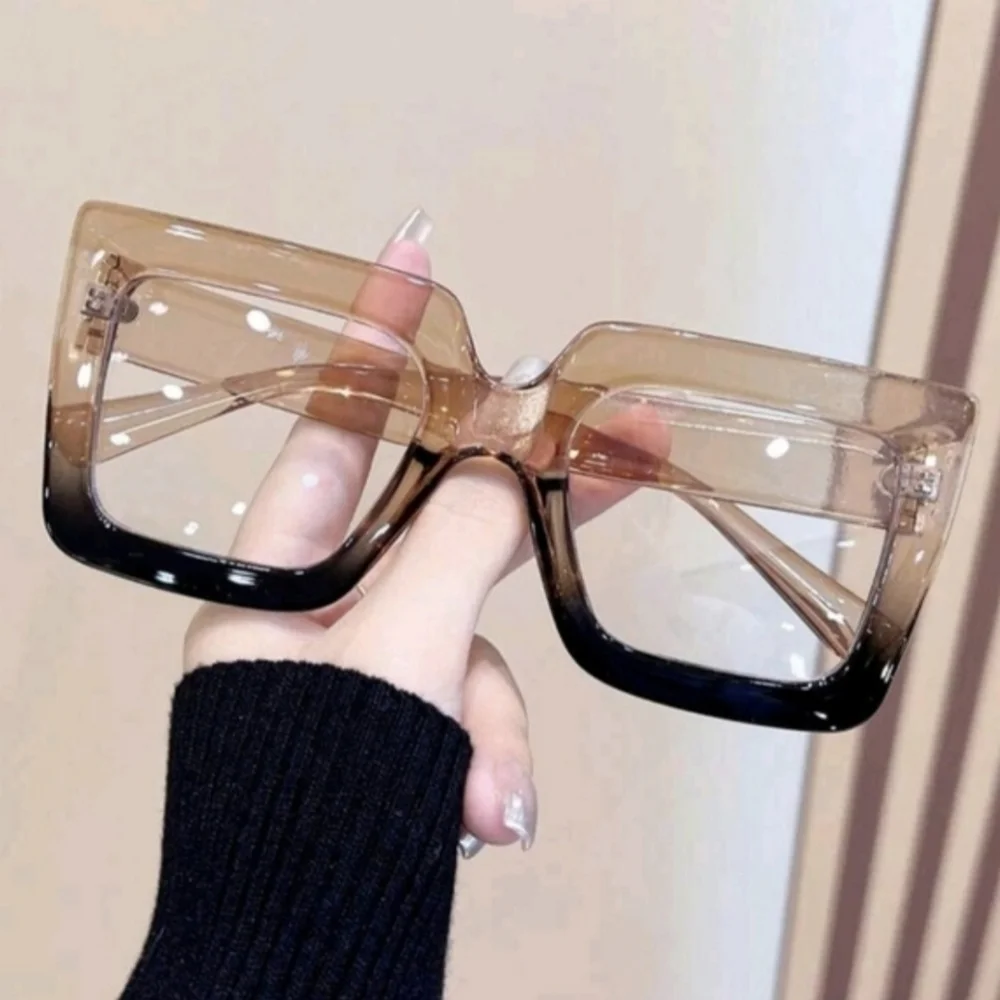 NEW Black and Brown Oversized Fashion Glasses